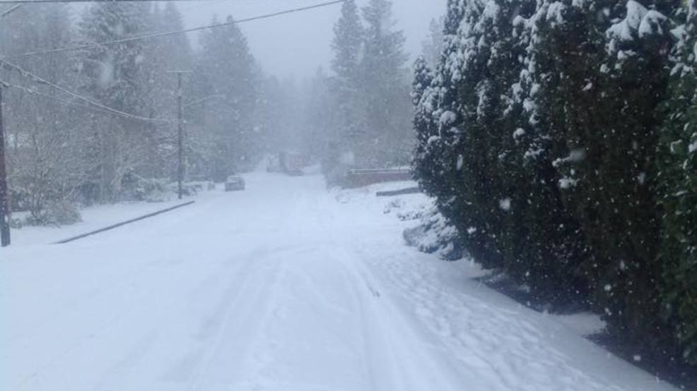 Flurries of snow expected in Eugene, followed by freezing temperatures