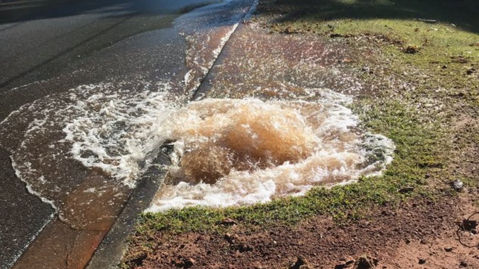 Water main break leaves some residents without water service - WSET