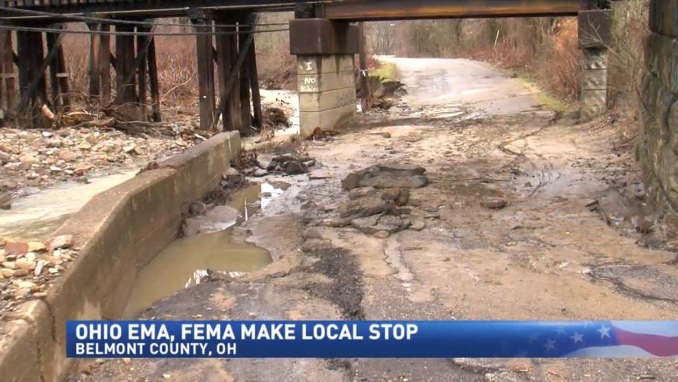 State, federal officials visit Belmont County to see flood damage WTOV