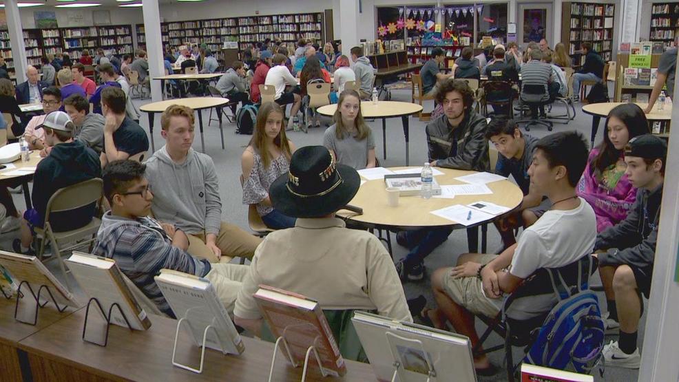 Students honor veterans by listening