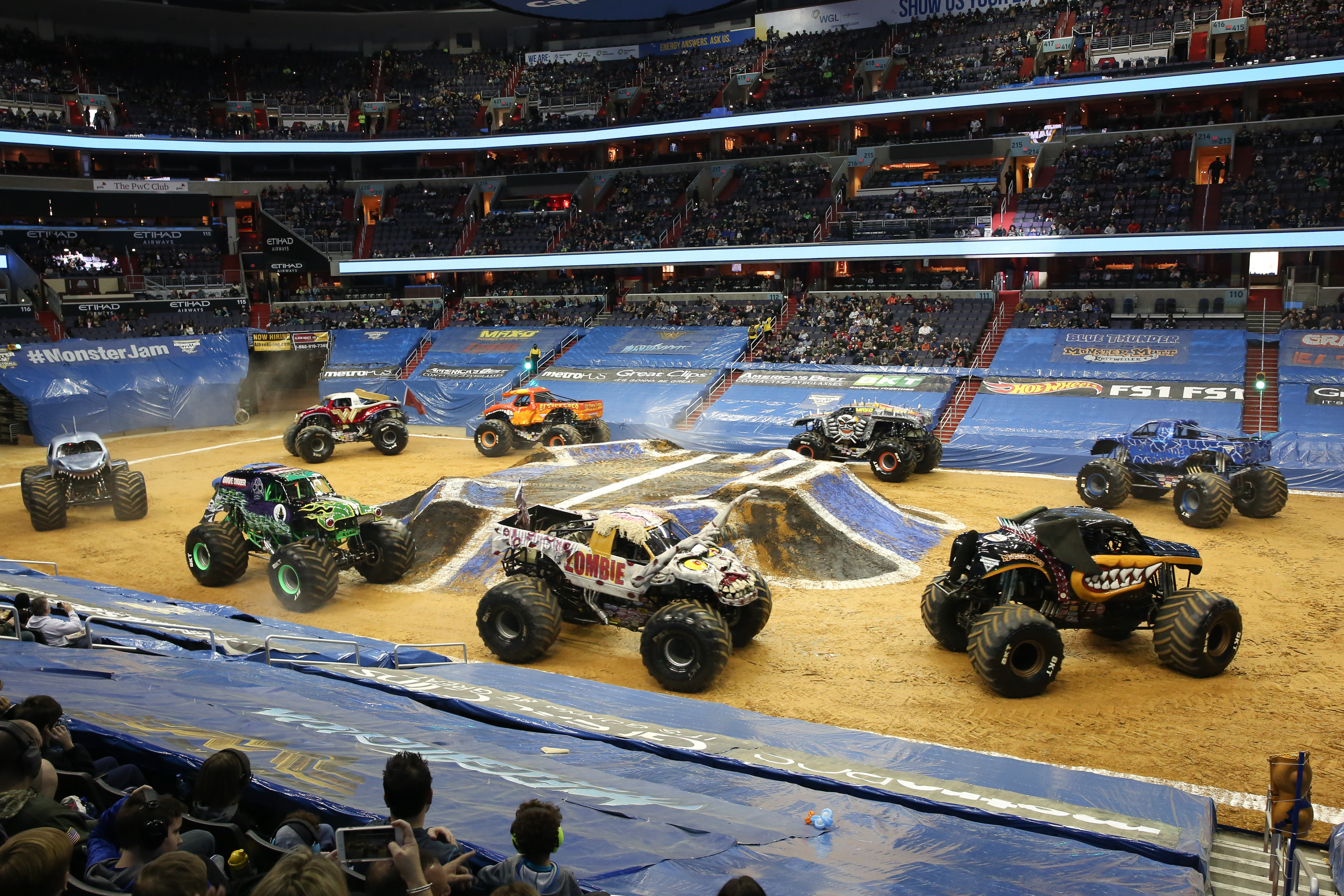 Monster Jam brings roaring engines to Capital One Arena WJLA