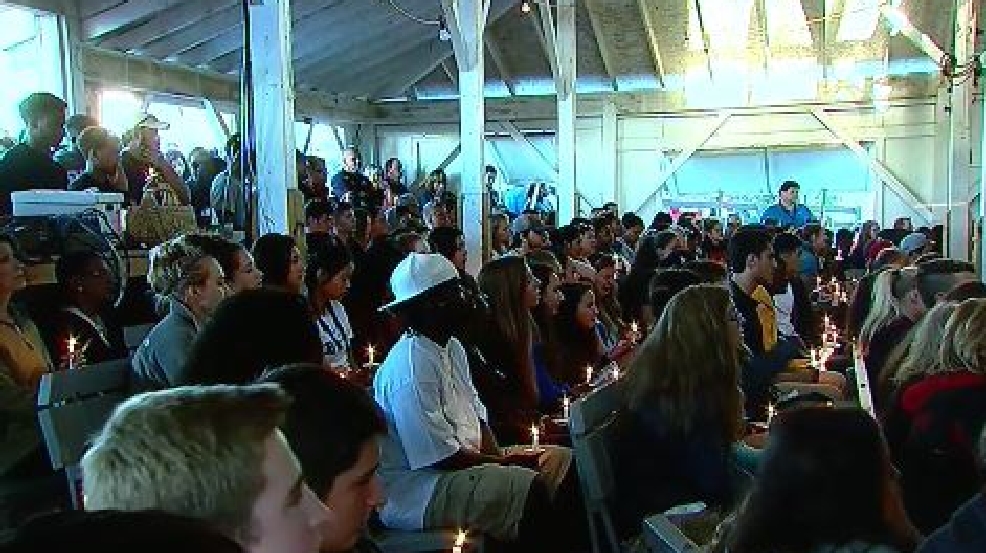 Vigil held after 3 Clarksburg High School students die in single