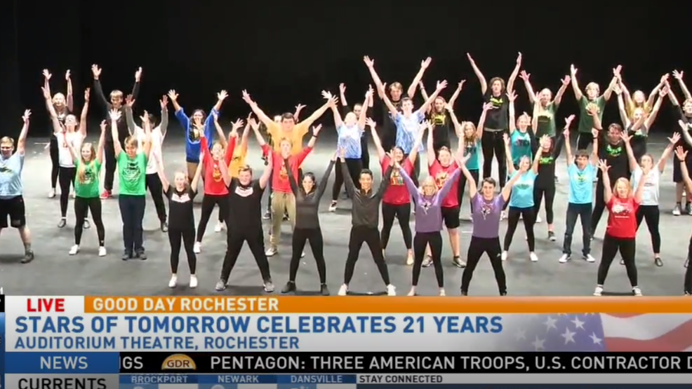 'Stars of Tomorrow' from 22 schools perform on Good Day Rochester WUHF