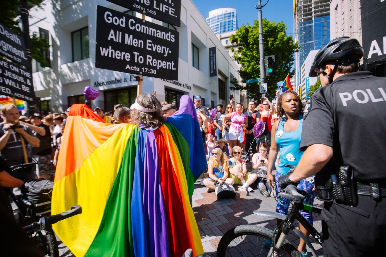 Photos Seattle celebrates at 2016 Pride Parade Seattle Refined
