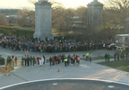 Over 50 thousand volunteers lay wreaths on headstones at National Arlington Cemetery . (ABC7) WREATHS AMERICA - VO OR LIVE PIC.transfer_frame_865.png
