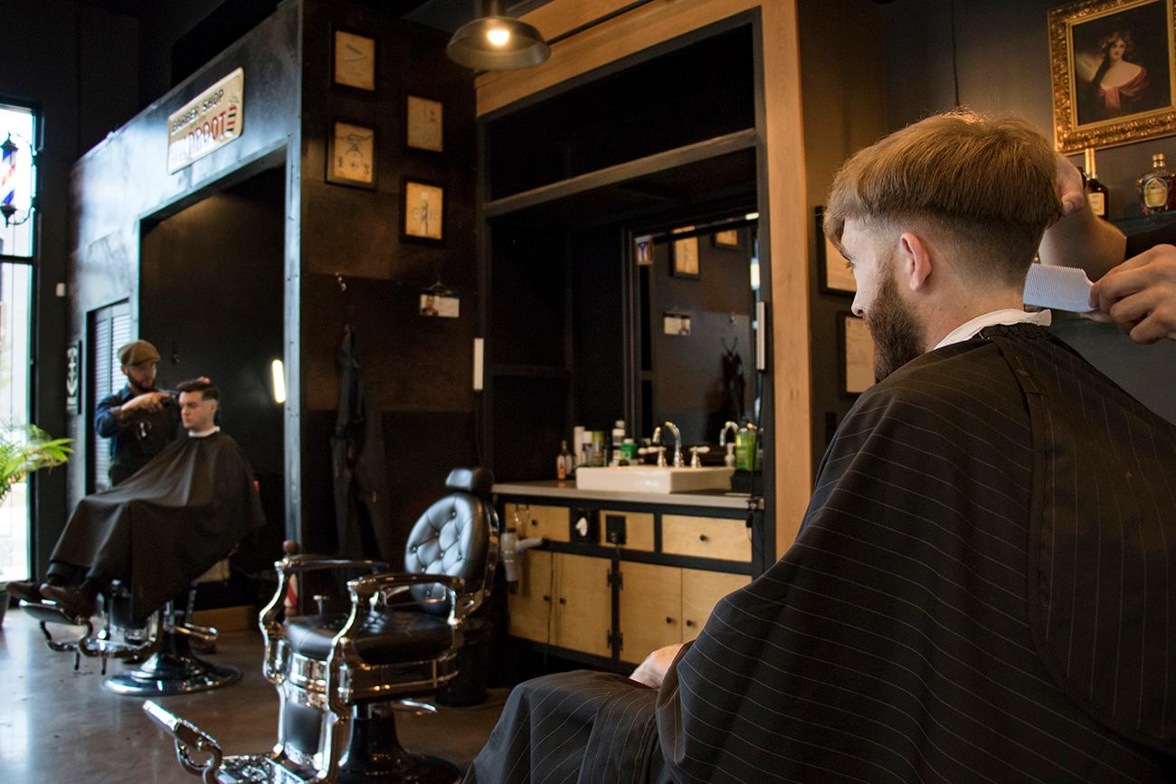 This OTR Barbershop Puts a Touch of Luxury into Hairstyling