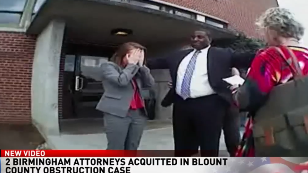 Attorneys acquitted after arrest outside Blount County courthouse WBMA