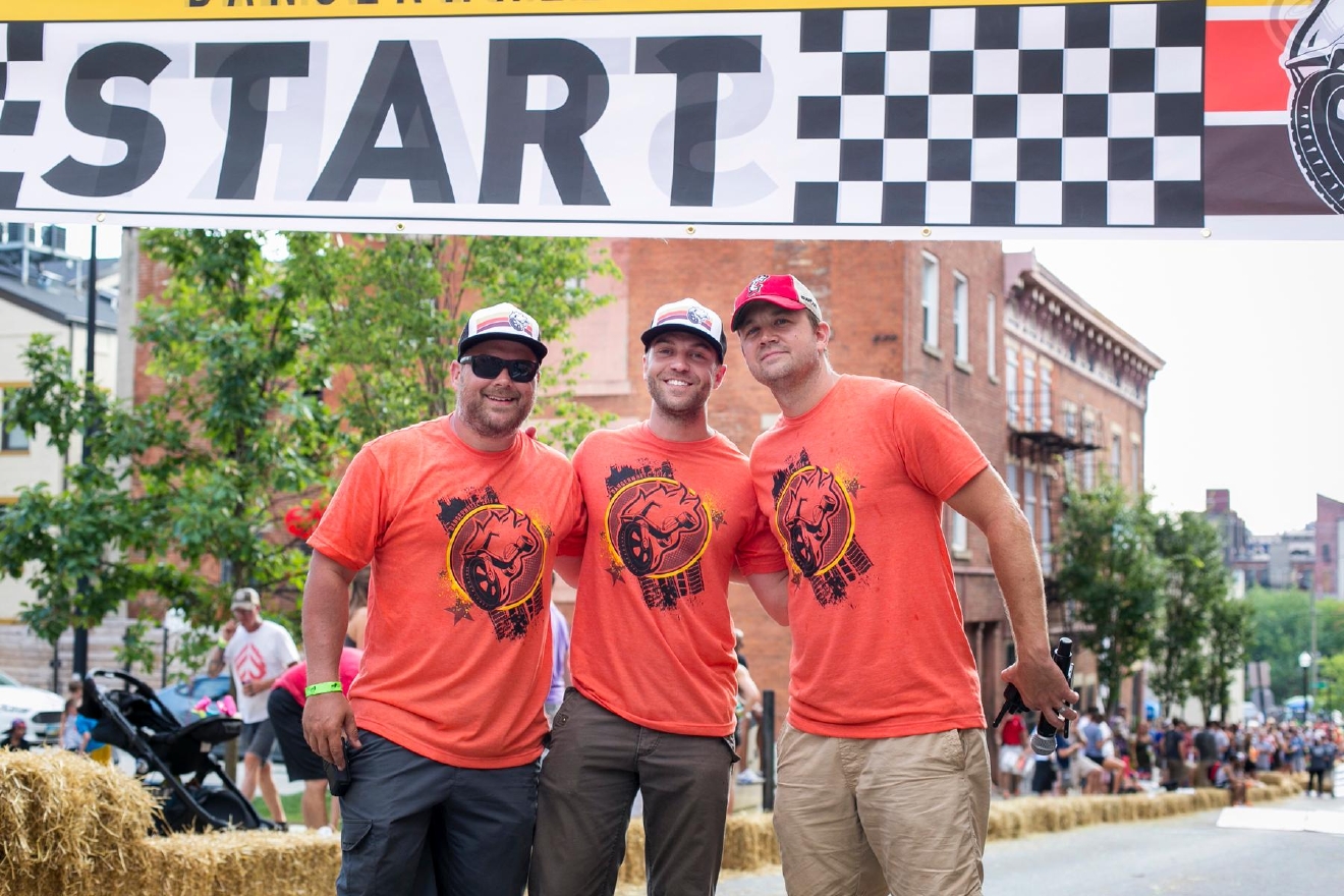 Danger Wheel Adult BigWheel Racing Takes Over Pendleton Cincinnati