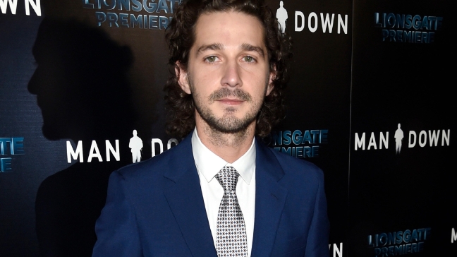 LaBeouf leads with 'will not divide us' on Inauguration Day