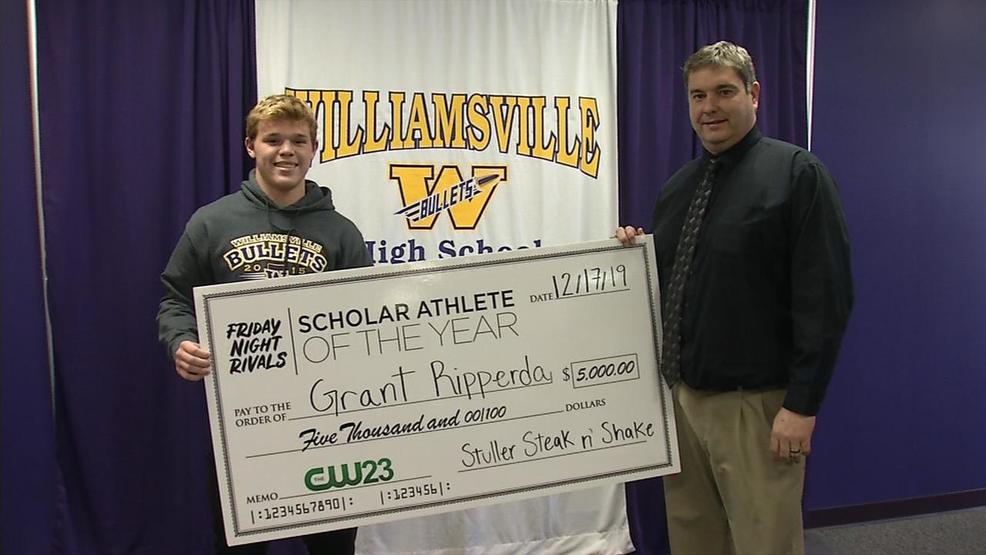 Williamsville's Grant Ripperda earns Steak & Shake Scholar Athlete of the Year scholar athlete.jpg