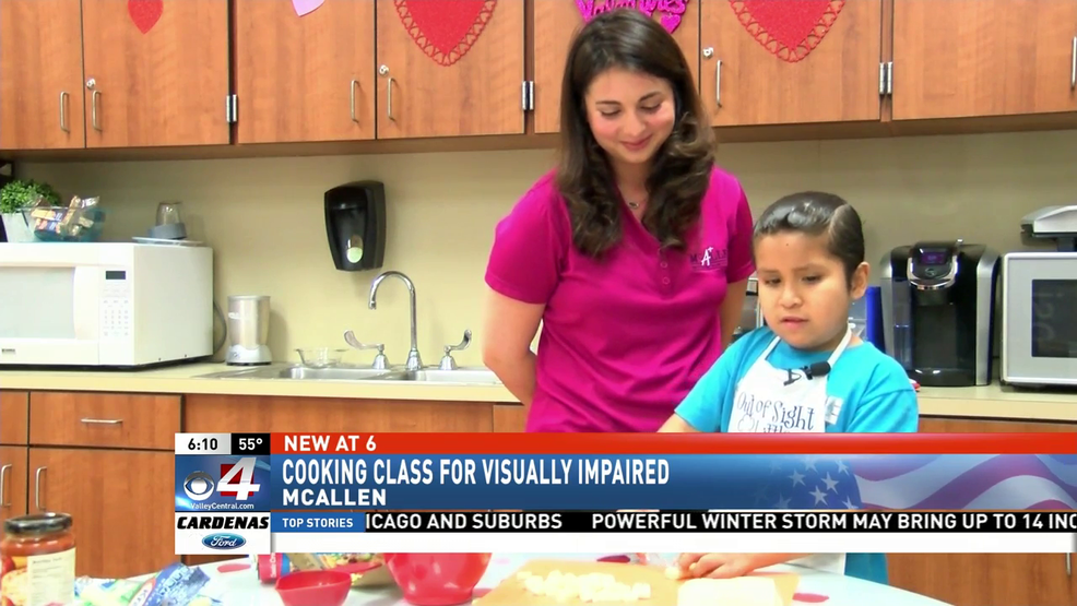 Cooking program for visually impaired McAllen ISD students receives