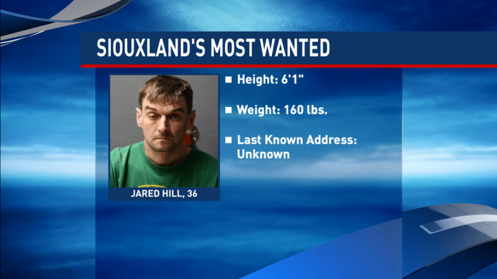 Siouxland's Most Wanted Jared Hill KMEG