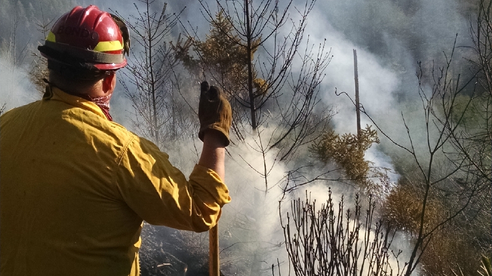 Firefighters halt 7acre wildfire near Sweet Home KVAL