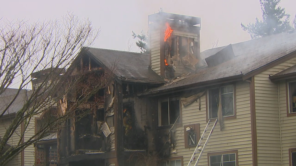 2 Victims, Including 2-year-old Child, Pulled From Burning Everett ...