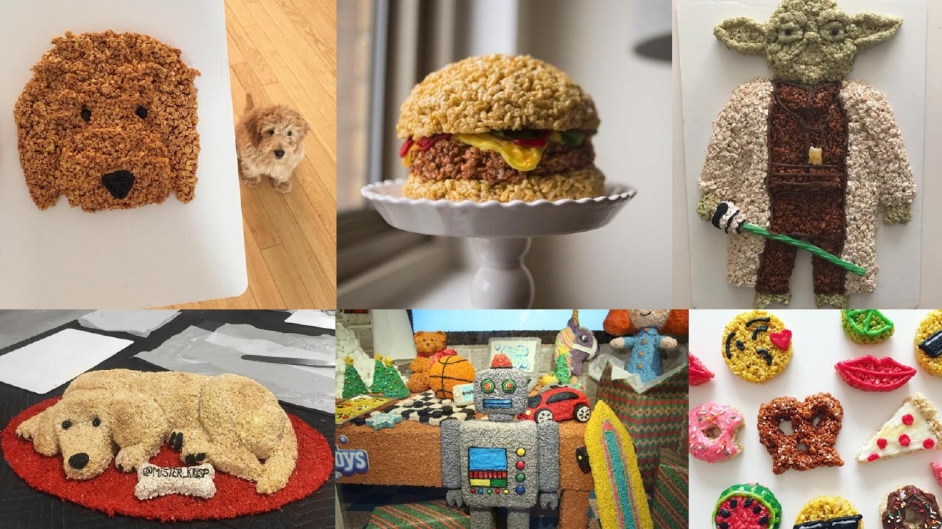 This artist turns Rice Krispies into Kim Kardashian and giant