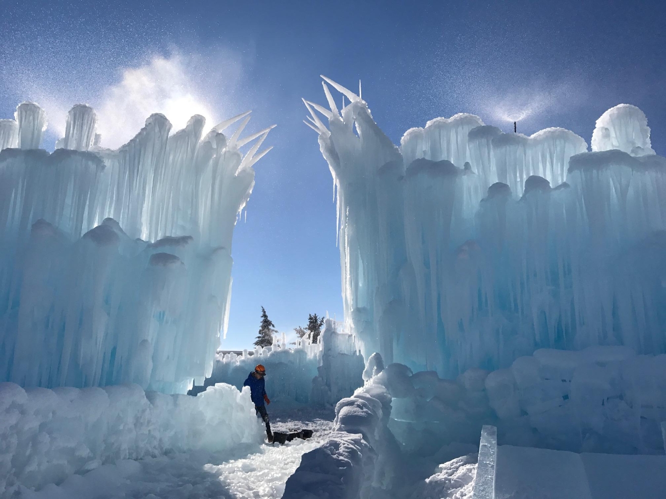 Utah ice castle ready to open again in Midway KUTV