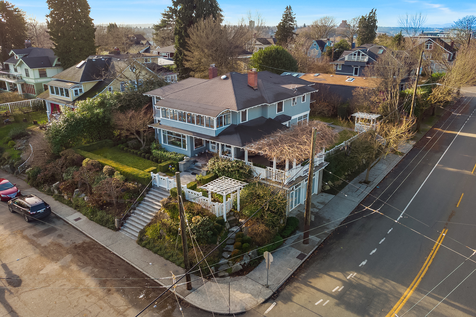 Photos Historic Frink Mansion in Leschi lists for 2.5 million