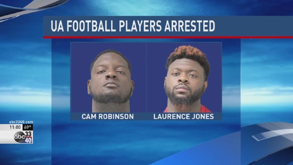 Two Alabama football players arrested in Louisiana WBMA