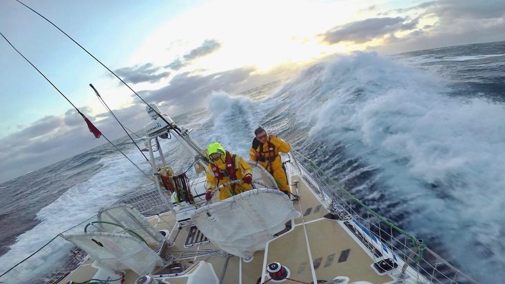 Watch: Clipper crews face 'phenomenal' 40+ foot waves in cross-ocean race to Seattle