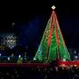 Man climbs National Christmas Tree near White House