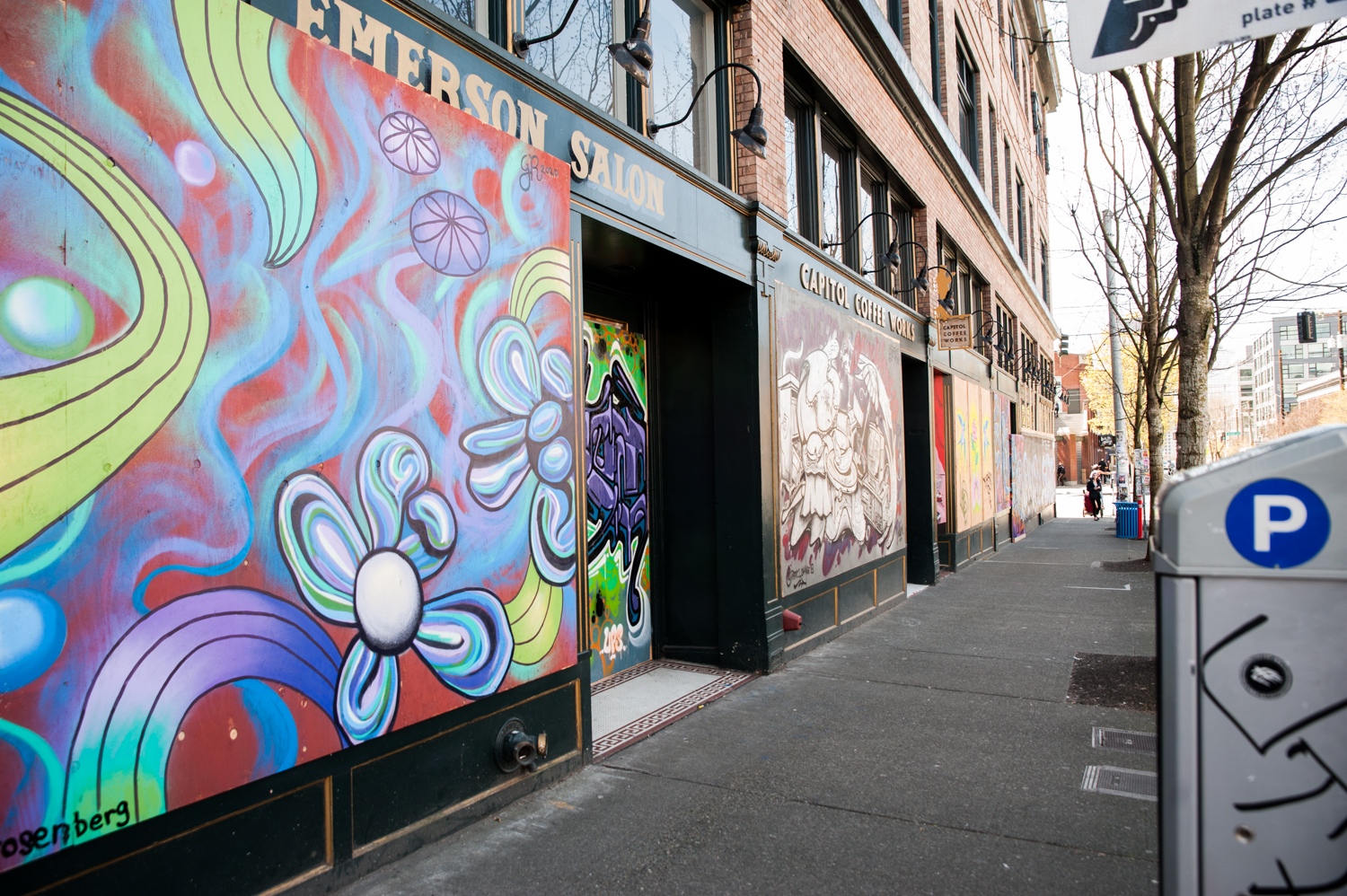 Photos Incredible Capitol Hill murals light up the empty city streets