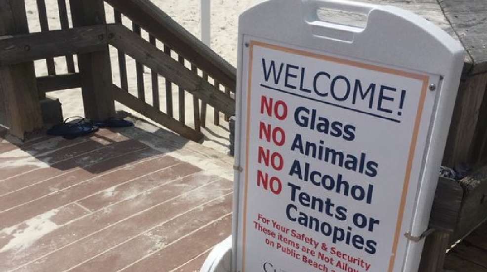 Gulf Shores beaches empty after alcohol ban WEAR