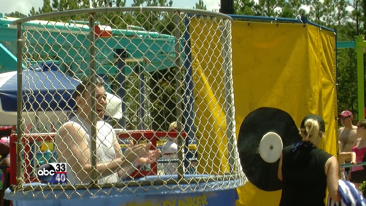SLIDESHOW: ABC 33/40's Sheri Falk, Charles Daniel in dunk