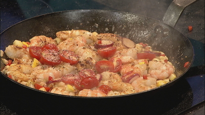 Carolina Kitchen Shrimp Stir Fry Wlos