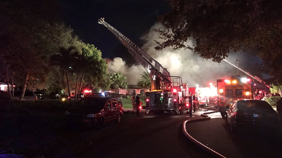 Fire Rescue battles fire at Delray Beach home | WPEC